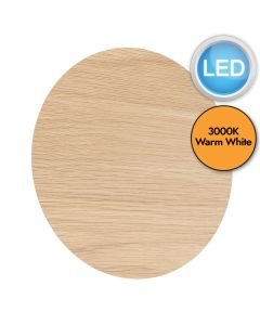 Eglo Lighting - Alamilo - 900717 - LED Wood White Wall Washer Light