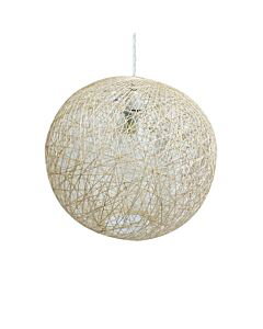 Abaca - Natural 10" Globe Ceiling Light Shade
