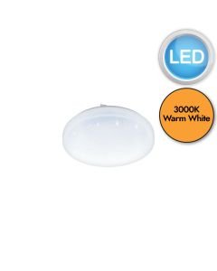 Eglo Lighting - Frania-S - 97877 - LED White Flush Ceiling Light