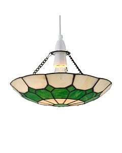 Totnes - Tiffany Green Uplight Easy Fit Pendant Shade