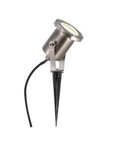 Nordlux - Taurus - 77029934 - Stainless Steel Clear Glass IP54 Outdoor Spike Light