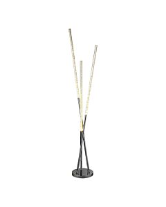 Portland - Chrome 135cm LED Bubble Floor Lamp