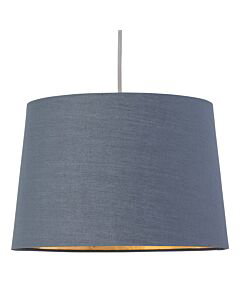 Zoey - Dark Grey with Gold Inner 28cm Easy Fit Pendant or Lamp Shade