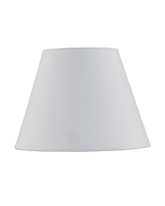 Ivory Cotton 20cm Diameter Tapered Fabric Lamp Shade