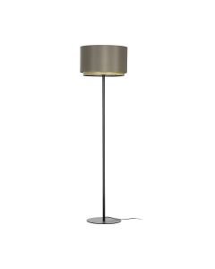 Eglo Lighting - Marchena - 390124 - Black Wood Cappuccino Floor Lamp