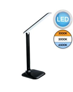 Eglo Lighting - Caupo - 93966 - LED Black Touch Task Table Lamp
