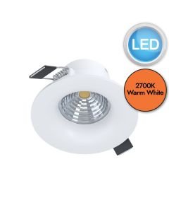 Eglo Lighting - Saliceto - 98243 - LED White Recessed Ceiling Downlight