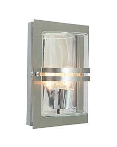 Elstead - Norlys - Basel BASEL-E27-S-S-C Bulkhead Wall Light