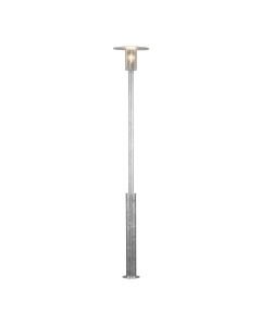 Konstsmide - Mode - 663-320 - Galvanized Zinc IP54 Outdoor Lamp Post