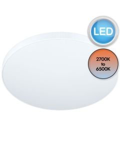 Eglo Lighting - Zubieta-A - 98893 - LED White Flush Ceiling Light