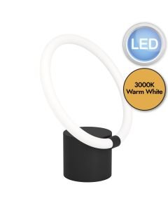 Eglo Lighting - Caranacoa - 900565 - LED Black White Table Lamp