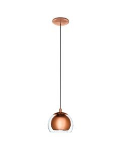 Eglo Lighting - Rocamar - 94589 - Copper Clear Glass Ceiling Pendant Light