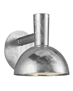 Nordlux - Arki 20 - 75181031 - Galvanized Steel Opal Glass IP54 Outdoor Wall Light