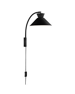 Nordlux - Dial - 2213371003 - Black Plug In Wall Light
