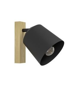 Eglo Lighting - Cotorro - 900434 - Wood Black Spotlight