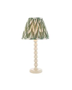 Endon Lighting - Higgledy & Zigzag 25cm - 114687 - White Green Table Lamp With Shade