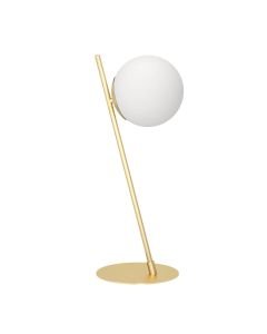 Eglo Lighting - Rondo 4 - 900868 - Brushed Brass Opal Glass Table Lamp