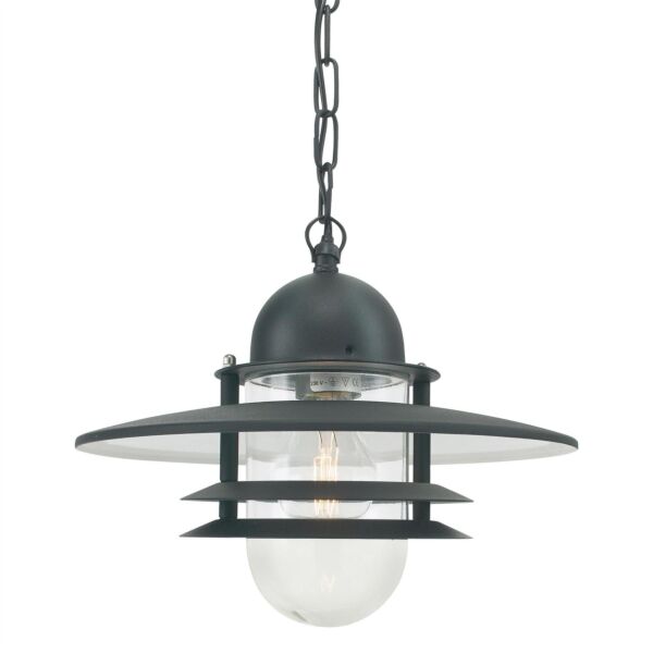 Elstead - Norlys - Oslo OS8-BLACK-C Chain Lantern