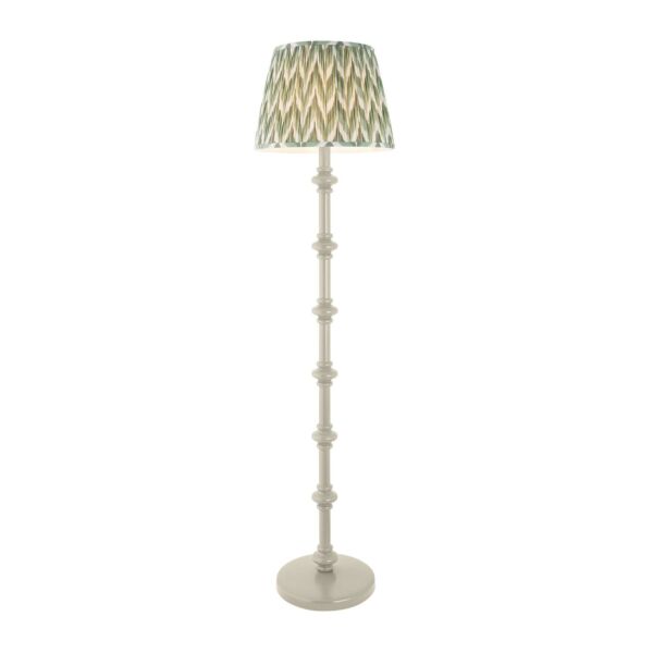 Endon Lighting - Carnaby & Zigzag 40cm - 114358 - White Green Floor Lamp