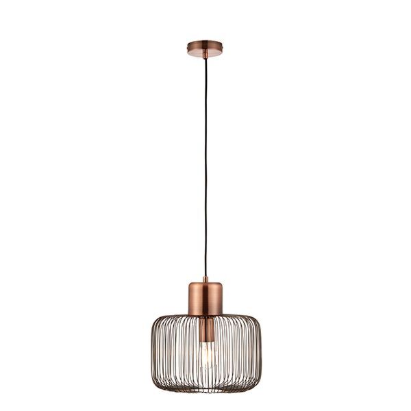 Endon Lighting - Nicola - 68986 - Antique Copper Ceiling Pendant Light