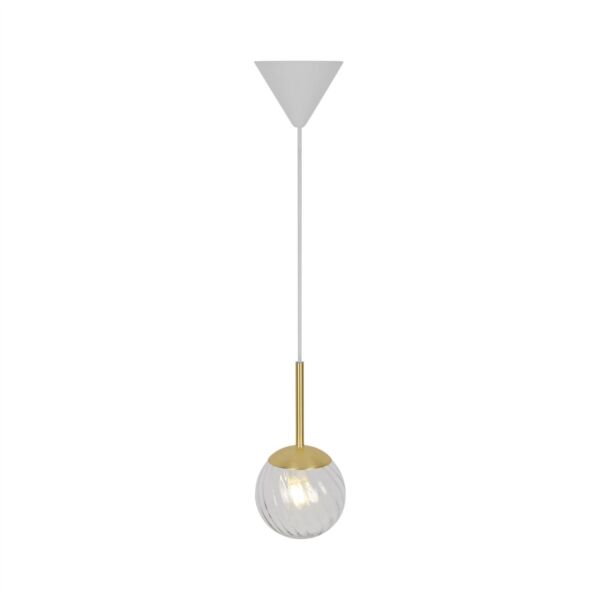 Nordlux - Chisell 15 - 2312053035 - Brass Clear Glass Ceiling Pendant Light