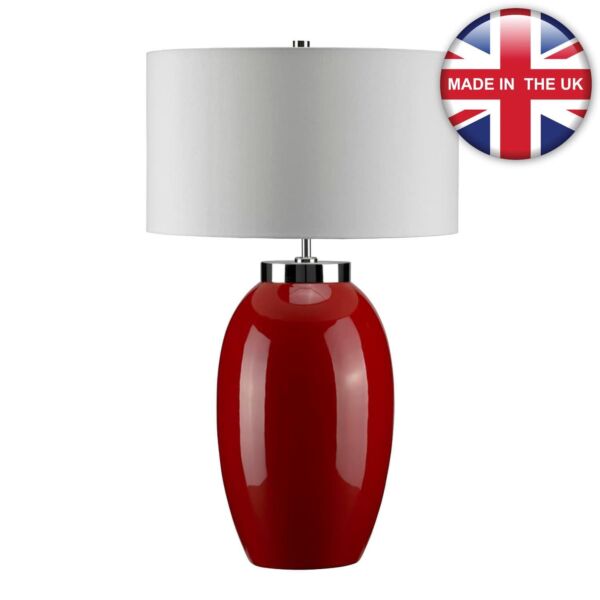 Elstead - Victor VICTOR-LRG-TL-RD Table Lamp