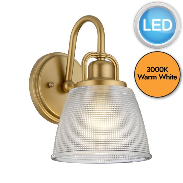 Elstead - Quoizel - Dublin QZ-DUBLIN1-PNBR Wall Light