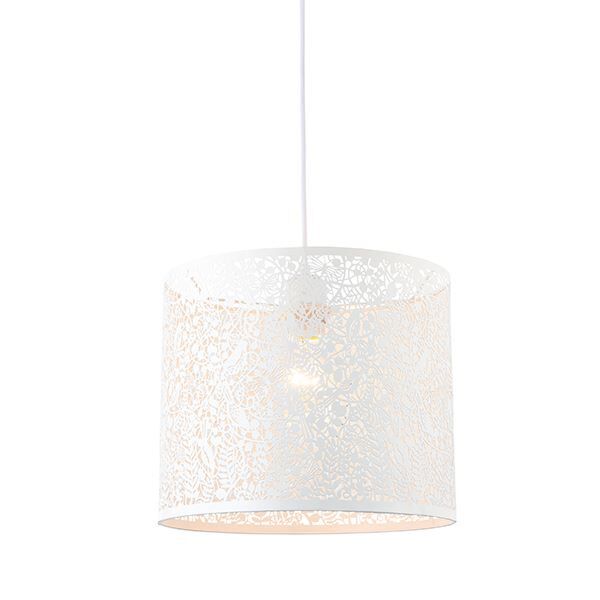 Endon Lighting - Secret Garden - 61611 - Ivory Easy Fit Metal Pendant Shade