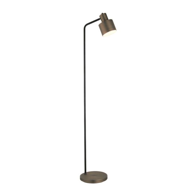 Endon Lighting - Mayfield - 78706 - Antique Bronze Black Floor Reading Lamp