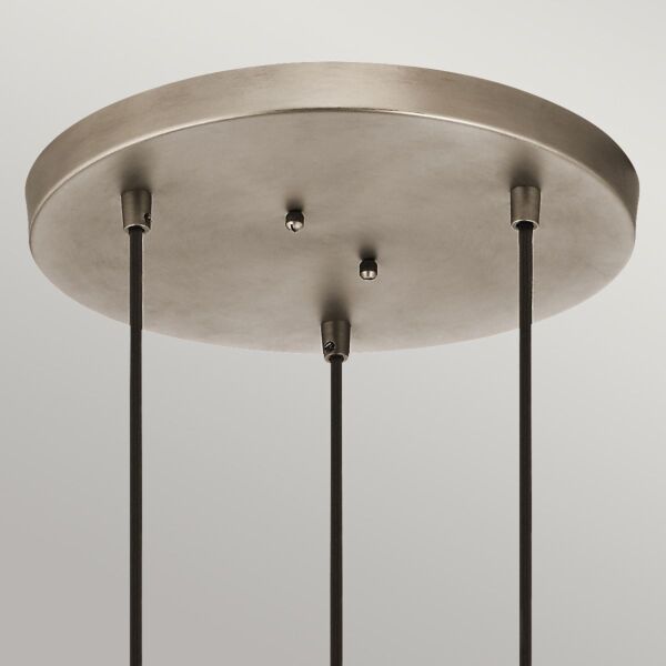 Kichler Lighting - Asher II - KL-ASHER-3PC-AP - Antique Pewter 3 Light Ceiling Pendant Light