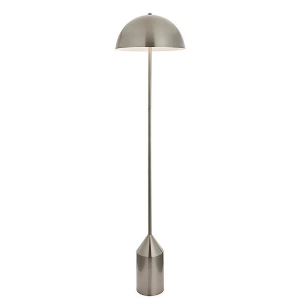 Endon Lighting - Nova - 95468 - Brushed Nickel Floor Lamp