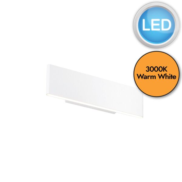 Endon Lighting - Bodhi - 70118 - LED White Frosted 2 Light Wall Washer Light