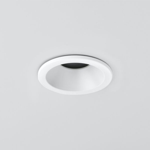 Astro Lighting - Minima Round Fixed 1249012 - IP65 Matt White Downlight/Recessed Spot Light