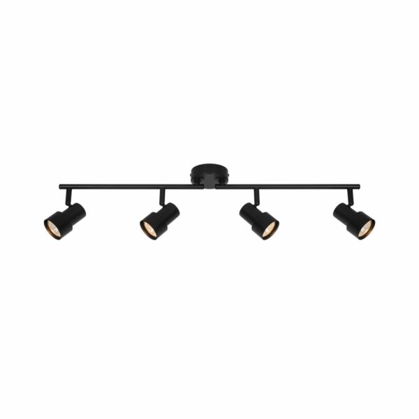 Nordlux - Boston - 2512380103 - Black 4 Light Ceiling Spotlight