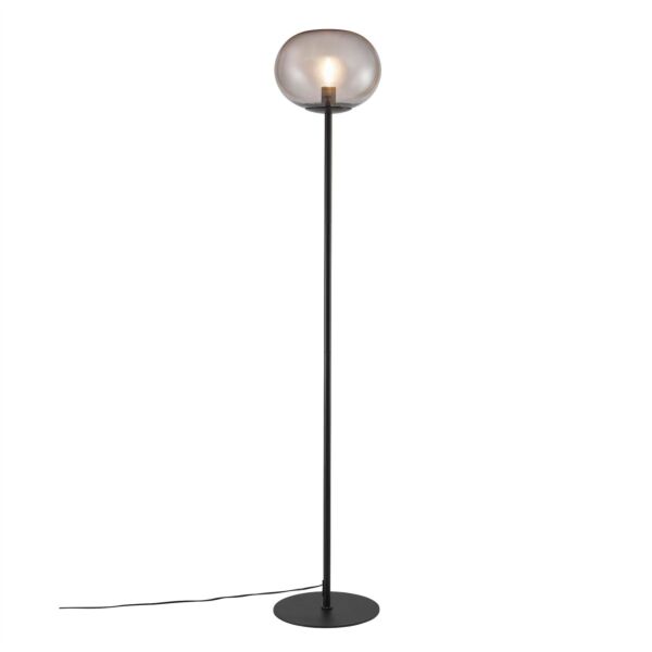 Nordlux - Alton - 2010514047 - Black Smoked Glass Floor Lamp
