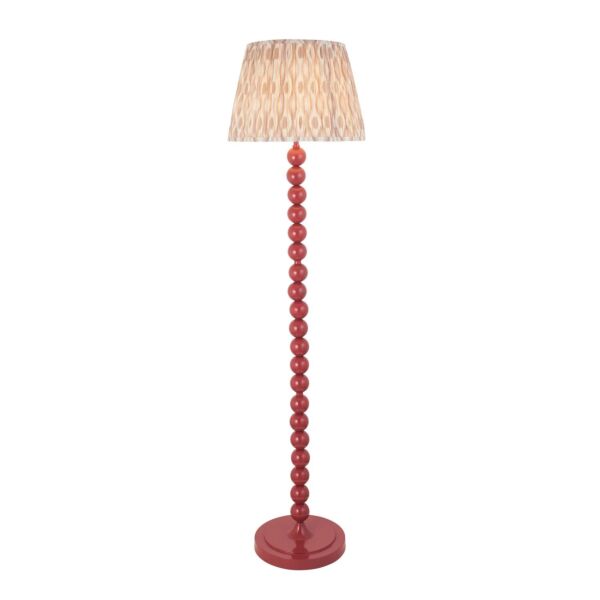 Endon Lighting - Higgledy & Ikat 40cm - 114677 - Pink Neutral Floor Lamp