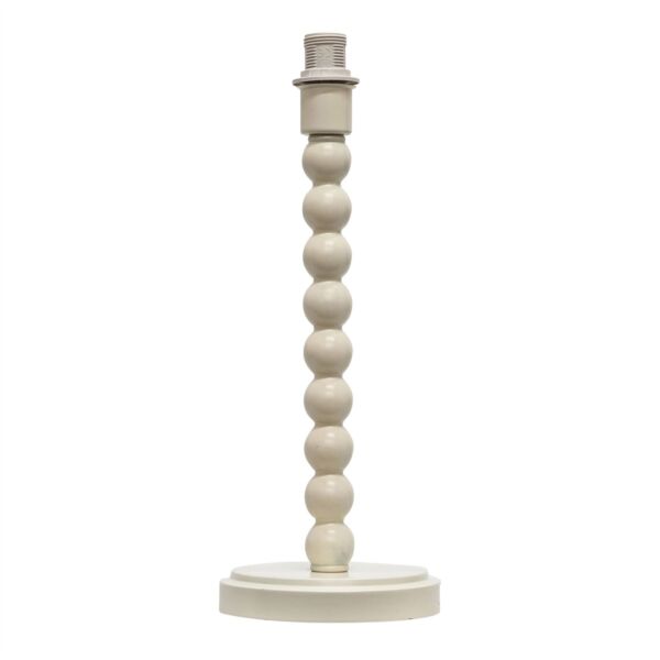Bobbin - Ivory Table Lamp Base