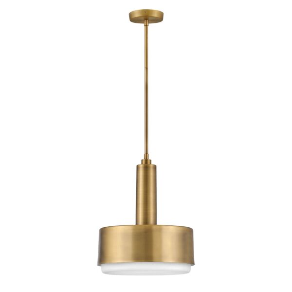 Hinkley Lighting - Cedric - HK-CEDRIC-P-M-BK - Black Opal Glass 2 Light Ceiling Pendant Light
