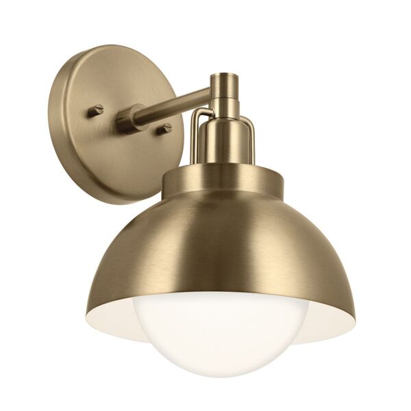 Kichler Lighting - Niva - KL-NIVA-1W-1P-CPZ - Light Bronze Frosted Glass Ceiling Pendant Light