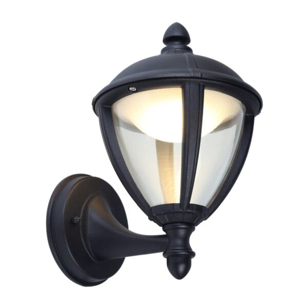 Unite - Black LED Outdoor Porch Wall Light