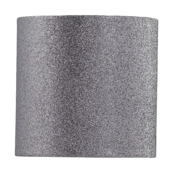Silvery Grey Glitter 15cm Table Lamp Shade