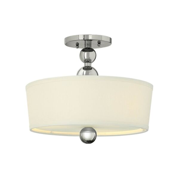 Elstead - Hinkley Lighting - Zelda HK-ZELDA-SF-PN Semi-Flush