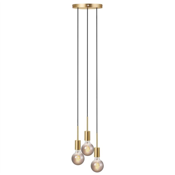 Nordlux - Paco - 2112063035 - Brass 3 Light Ceiling Pendant Light