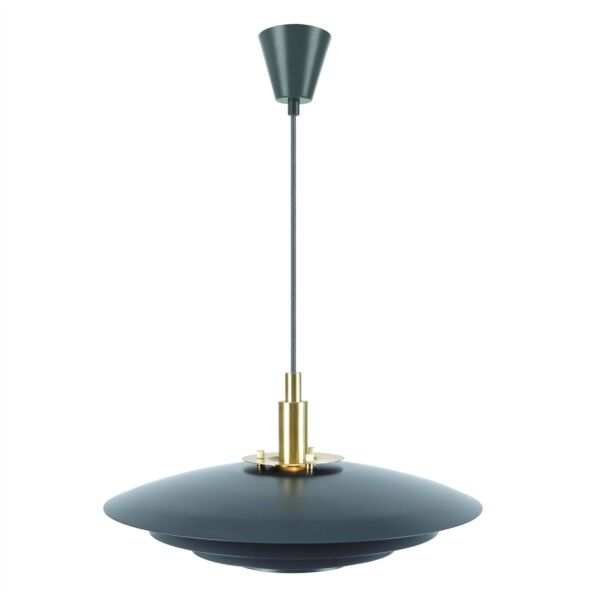Nordlux - Bretagne 38 - 39489910 - Grey Brushed Brass Ceiling Pendant Light