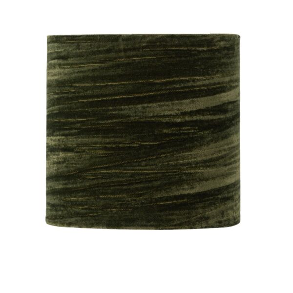 Green Crushed Velvet 15.5cm Table Lamp Shade