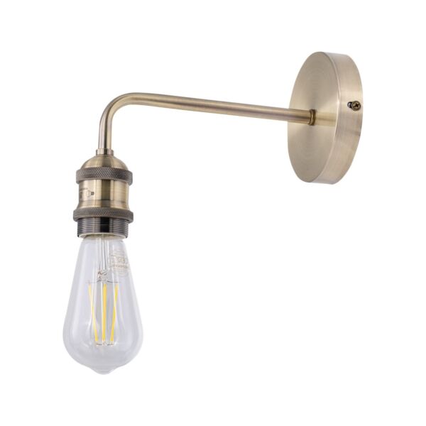 Isaac - Antique Brass Wall Lamp