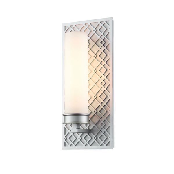 Elstead Lighting - Ziggy - ZIGGY1-LS - Silver IP44 Bathroom Wall Light