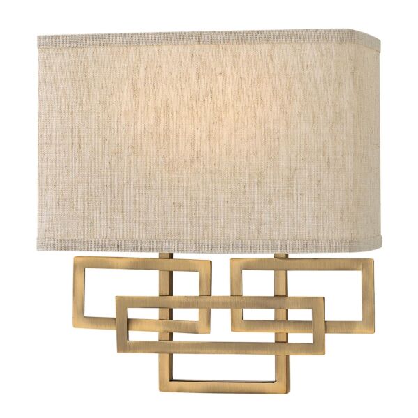 Elstead - Hinkley Lighting - Lanza HK-LANZA2-BR Wall Light