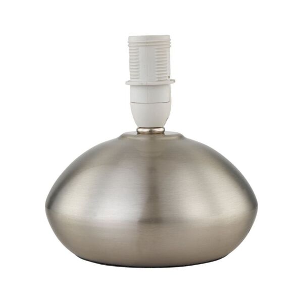 Jenson - Brushed Chrome 23cm Touch Operated Table Lamp Base