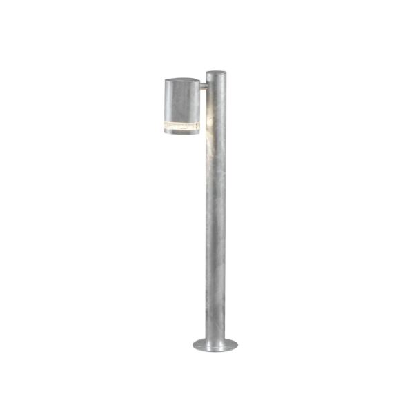 Konstsmide - Modena - 7517-320 - Galvanized Zinc IP44 Outdoor Post Light
